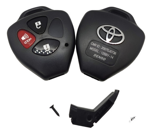 Tf Carcasa Llave Toyota Yaris Rav4 Matrix Hilux 4runner