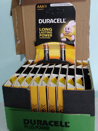 Pilas Alcalinas Doble A Y Triple A Duracell Pack De 24 Und