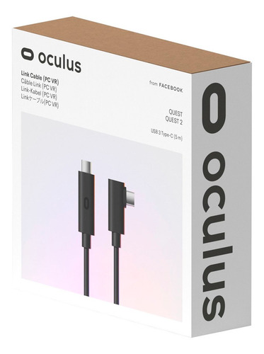 Imagen 6 de 6 de Cable Oculus Link Quest Y Quest 2 Tipo C 5 M Original