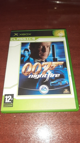 007 Nightfire Xbox Classico Original Europeu Pal