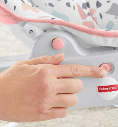 Imagem 3 de 3 de Cadeira De Balanço Cores Divertidas Gnm43 Fisher-price