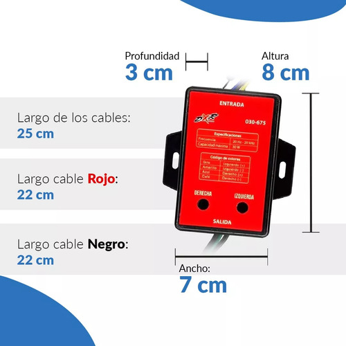 Acoplador Auto Impedancia Alta-baja Supresor D Ruido 030-675