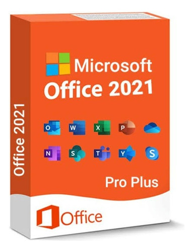 Licencia Perpetua: Microsoft Office 2021 Pro Plus 5 Pc