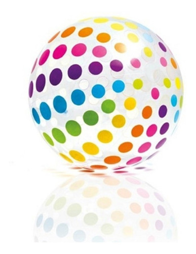 Pelota Inflable Intex Para Pileta Jumbo Reforzada 107 Cm