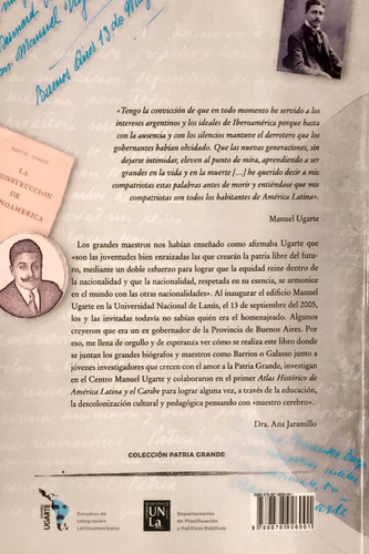 Imagen 2 de 3 de Manuel Ugarte: Legado, Vigencia Y Porvenir