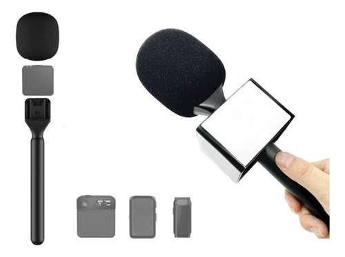 . Adaptador De Microfone Portátil M4interview Para Go Sem