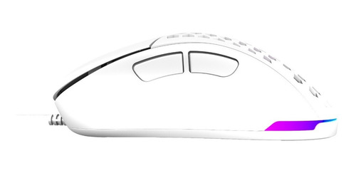 Imagen 6 de 8 de Mouse De Juego Vsg Aquila Air Blanco Mate