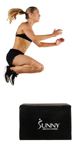 Sunny Health &amp; Fitness Caja De Espuma Plyo, Capacidad De