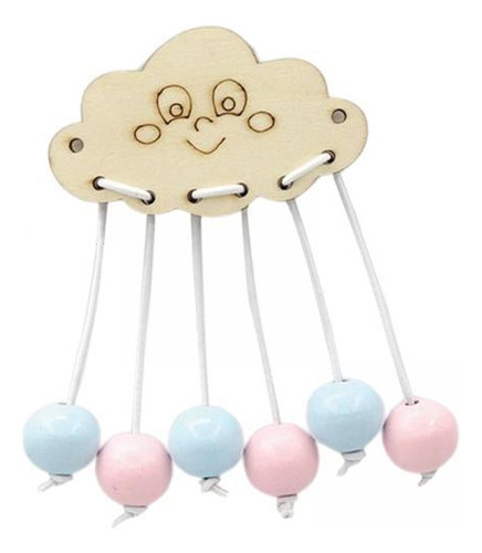 2 Accesorios De Tablero Ocupado Colgante Nublado Cara Cara