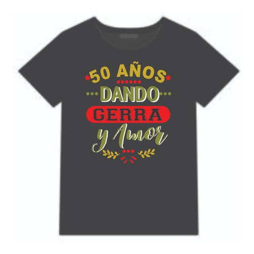 Camiseta Negra  Personalizada