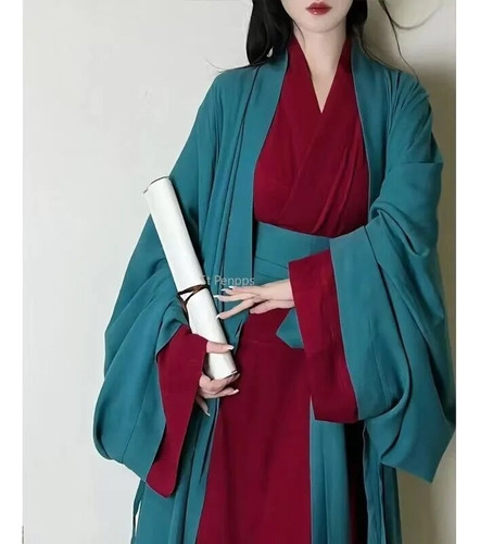 Vestido Hanfu Chino Disfraz De Cosplay For Mujer 2024