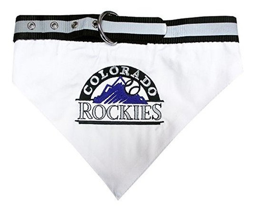 Animales Domésticos Primera Mlb Bandana - Colorado Rockies P