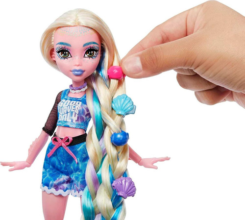 Muñeca Monster High Lagoona Blue Spa Day Set De Juego