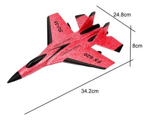 . 2.4g Remote Control Su35 Rc Plane Plane Toy Model