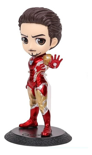 Figura De Marvel, Iron Man, Modelo Qposquek
