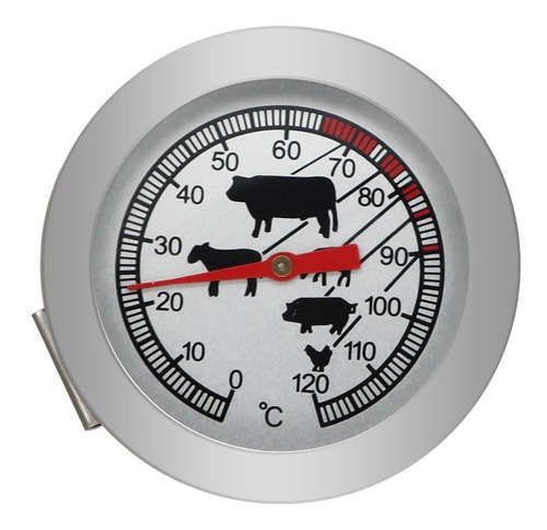 Termometro En Acero Inoxidable 0-120 °c