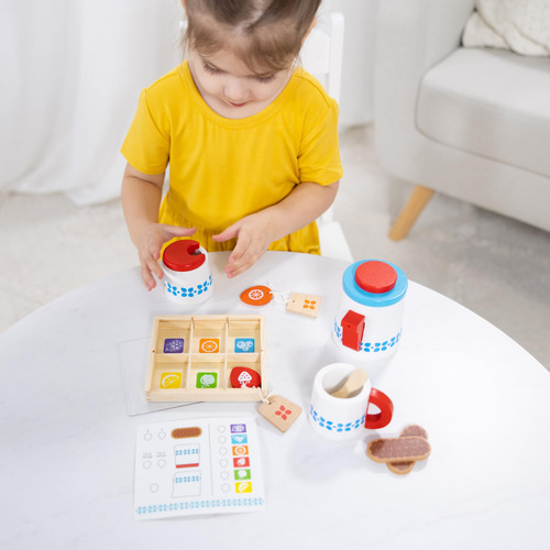 Set De Té De Madera Para Niños Juguetes Melissa Doug Color