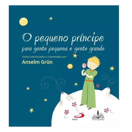 Livro O Pequeno Príncipe Capa Azul - Autor Antoine De Saint-Exupéry