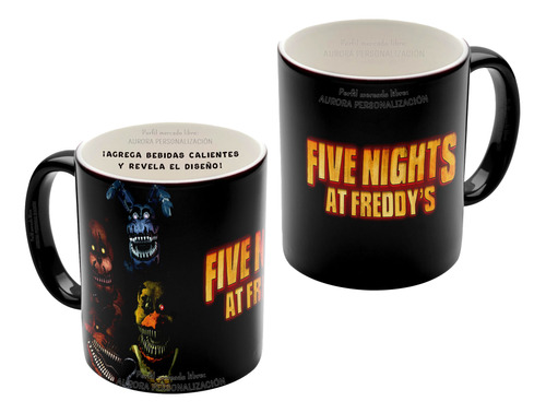 Mug Mágico Taza Five Nights At Freddy's 08