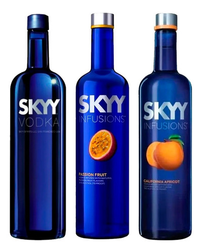 Vodka Skyy Clasico + Maracuya Infusion + Skyy Apricot