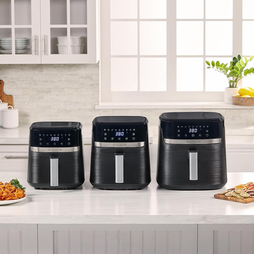 Freidora De Aire Black+decker Purify 4qt, Temporizador Con A