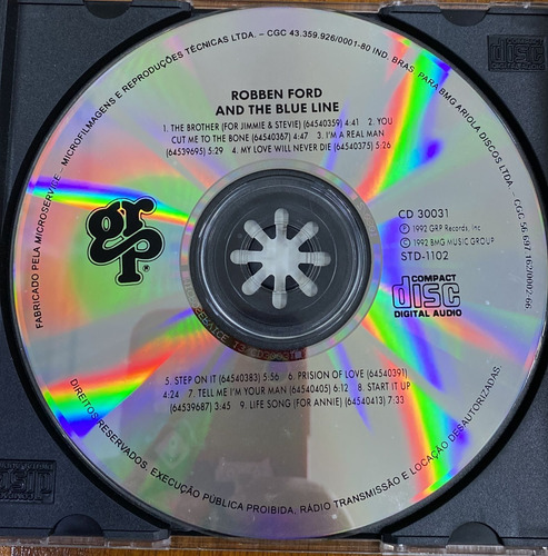 Imagem 3 de 4 de Cd Cd Robben Ford And The Blue Li Cd Robben Ford And