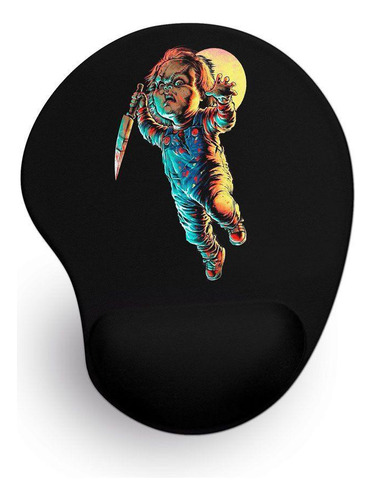 Mouse Pad Ergonômico Chucky 24x19cm