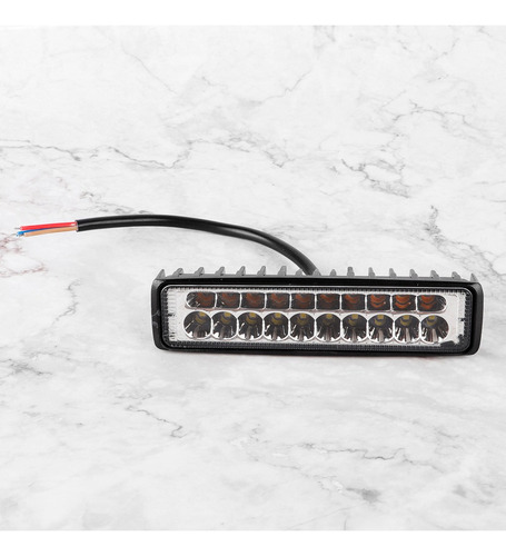 Barra De Luz Led Para Motocicleta, 60 W, 20 Luces Delanteras