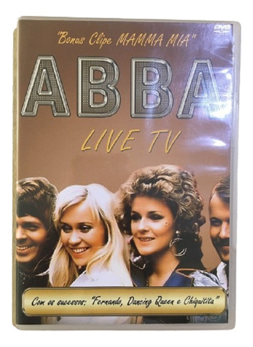 Dvd - Abba - Live Tv