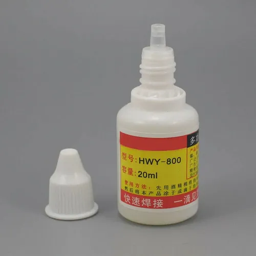Flux Hwy-800 Para Acero Inoxidable Y Otros Materiales. 20ml