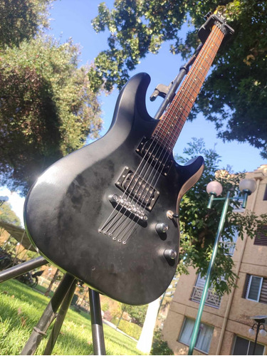 Schecter C-6 Deluxe Negro Satin Upgrades