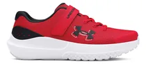 Comprar Tenis Para Correr Under Armour Surge 4 Ac Rojo Y Negro Niño