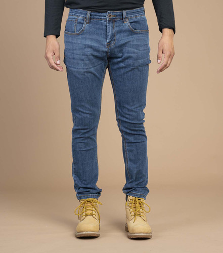 Jeans Caterpillar Coolmax Skinny Medi Para Hombre