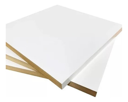 Lámina Mdf Revestido Melamina 1 Cara Blanco 1,22x2,44 4mm