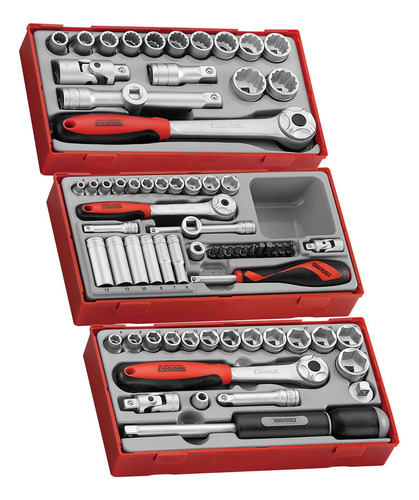 Teng Tools Tt1218-kit1 - Juego De Llaves De Vaso De 72 Pieza