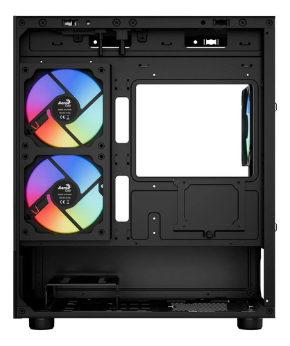 Gabinete Gamer Aerocool Viewport Usb-c V1 Lateral Vidro Pto Cor Preto