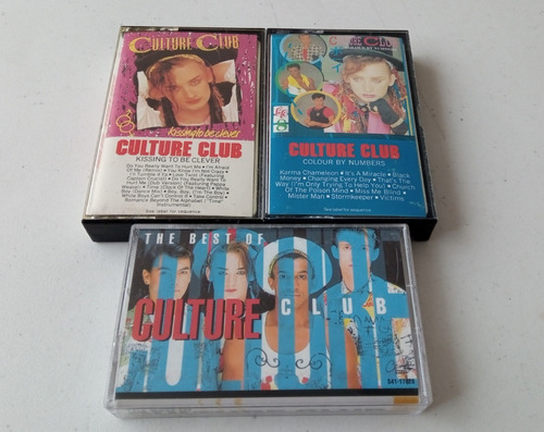 Cassettes Culture Club - Importados Excelente Estado