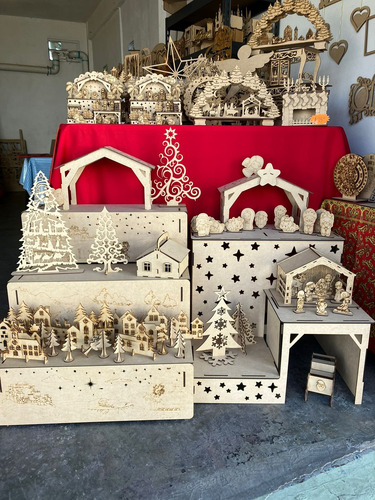 Nacimiento Navideño Base Nacimiento Navidad 4.5mm Grande