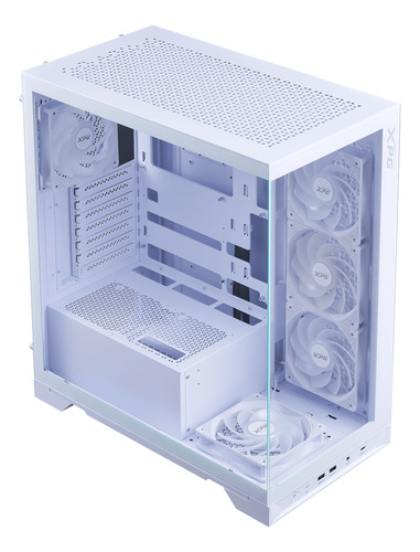 Gabinete Mid Tower Xpg Invader X Btf Atx Argb V/templado Wh