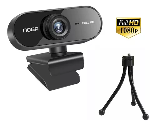 Webcam Camara Web Para Pc Full Hd 1080p Con Microfono Noga E