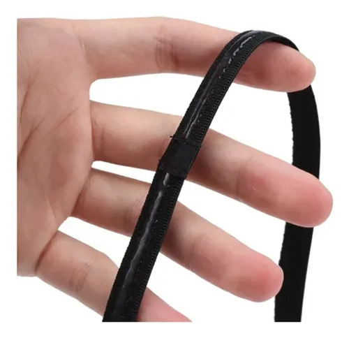 9 Diademas Deportivas Elásticas Antideslizantes Gruesas