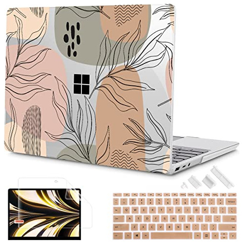 Funda Surface Laptop Go 3/2/1 Tropical Leaves