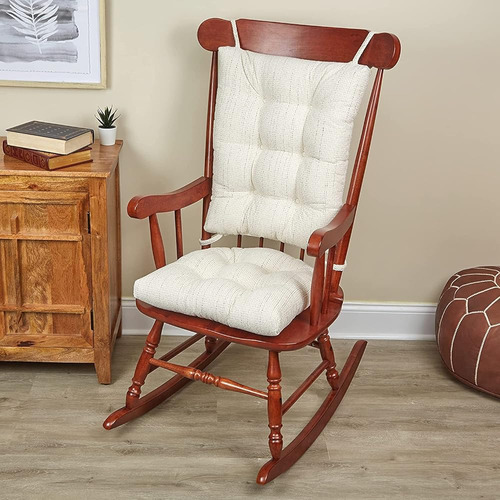 Klear Vu Antideslizante Omega Rocking Chair Cushions Set, Se