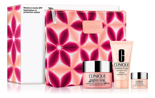 Kit Clinique Rutina de Hidratación Moisture Surge con FPS