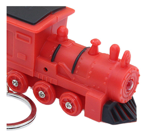 5 Llavero Led Mini Tren Charm Light Llavero Tren Pequeño
