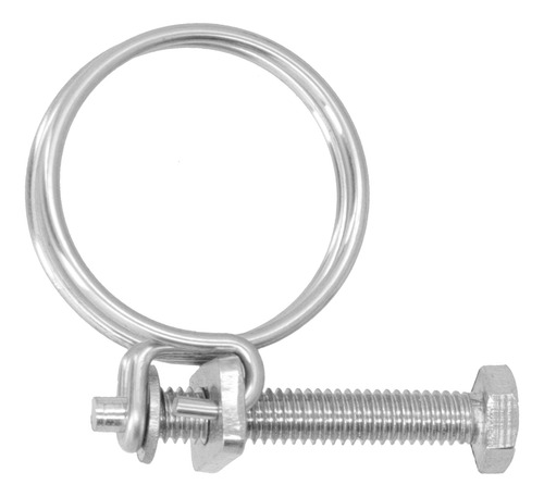 Conjunto De Braçadeiras De Mangueira De Fio Duplo De Aço Aju