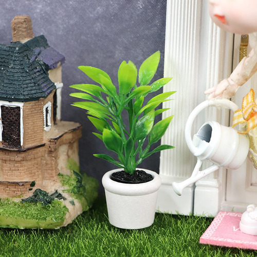 Minicasa De Bonsái Artificial Con Decoración De Casa En Mace