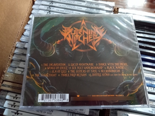 Burning Witches - Dance With The Devil - Cd 2020 - Nuclear B
