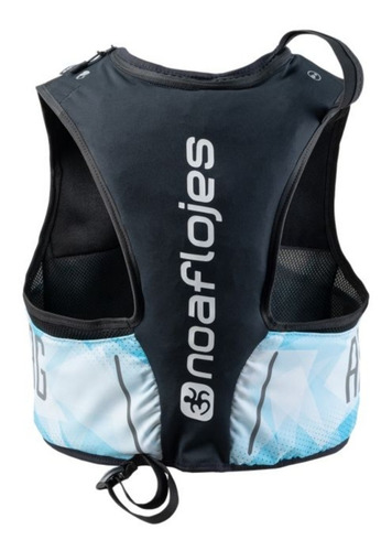 Imagen 2 de 9 de Chaleco Hidratación Arg. Noaf Bolsa Mochila Run No Salomon
