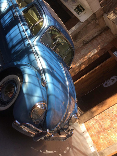 Fusca Azul Lata Velha
